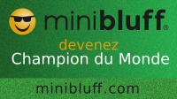 Gégé joue au Minibluff